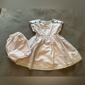 Bijou Sauvage dress and bloomers - size 5